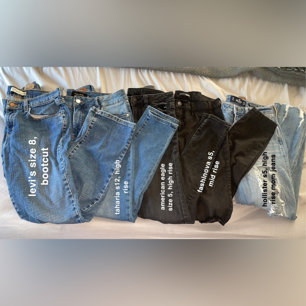 jeans - each pair is $35